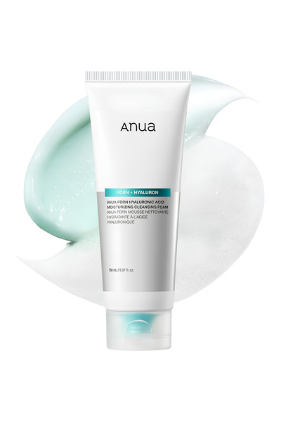ANUA Pdrn Hyaluronic Acid Moisturizing Cleansing Foam Pdrn & Hyaluronic Acid ...