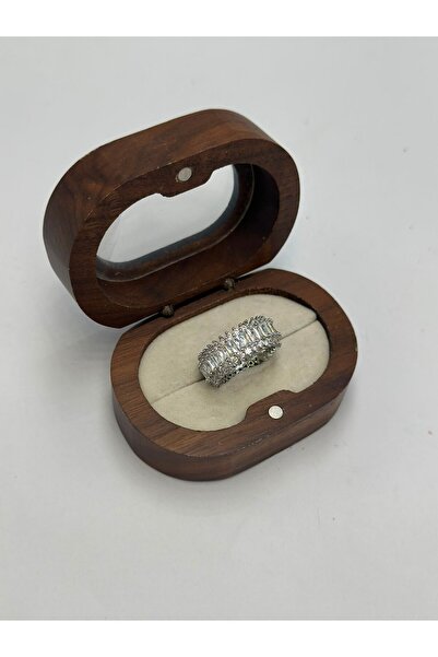 BYYEŞO Full Tour Baguette Stone Ring (Steel) 17