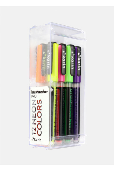 karinmarkers BrushmarkerPRO NEON Colors Set Karin 27C12
