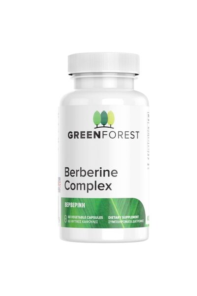 NATURAL VITAMINS ΠΡΑΣΙΝΟ ΔΑΣΟΣ Σύμπλεγμα Βερβερίνης 60 Κάψουλες