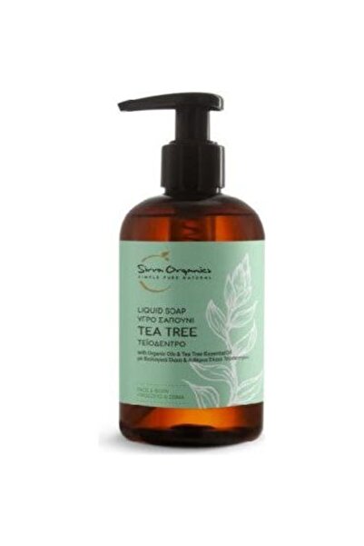 Sirra Organics Υγρό Σαπούνι Προσώπου και Σώματος Τεϊόδεντρο 250ml