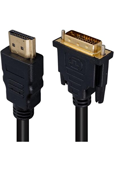 Yıldızan متجر أفينيكا 12002 HDMI ذكر - DVI ذكر 24+1 ذهبي 1.5 متر ذو جودة عالي...