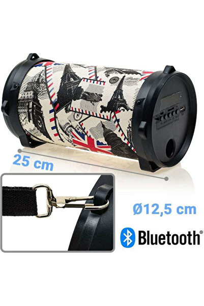 OEM Sightseeing The World 1 Ηχείο Bluetooth Πολύχρωμο