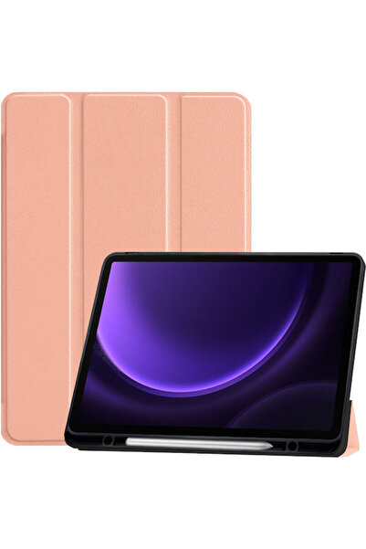 Other Σονίκ Ανθεκτική Θήκη Flip Ροζ Χρυσό για Samsung Galaxy Tab S9 11