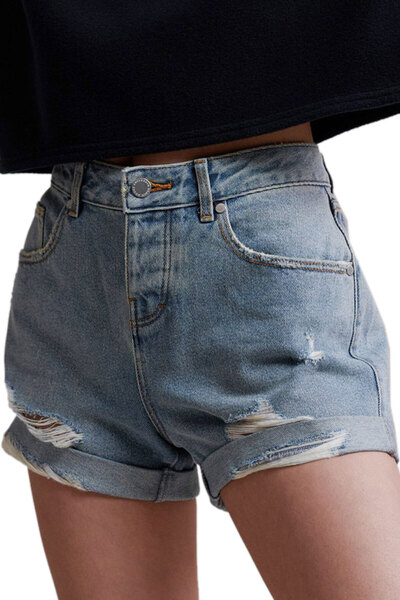 SUPERDRY STEPH BOYFRIEND SHORT W7110016A-O3O Τζιν 30