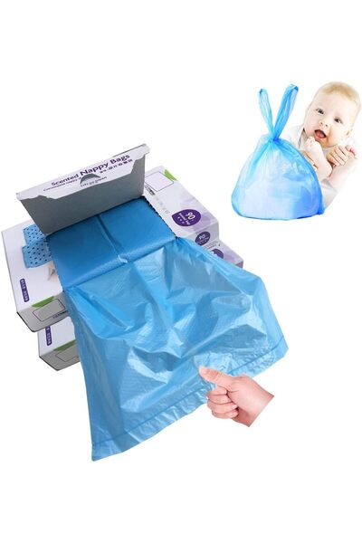 Arabest Disposable Diaper Bags,540 Counts (180 Bags),Incontinence Odor Contro...
