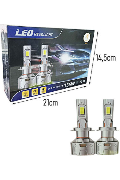 OEM Λάμπες Αυτοκινήτου H4 LED 135W 2 τεμάχια