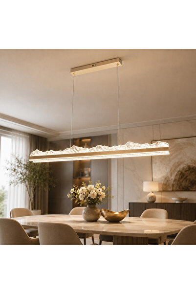 RFAN Chandelier, Model R9190/1200A1, With Remote Control, 3 Light Types, Adju...