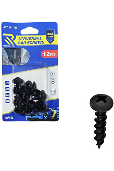 OEM Rchang Βίδες Αυτοκινήτου Γενικής Χρήσης W17669 – Σετ 12 Τεμαχίων Βιδών Αυ...