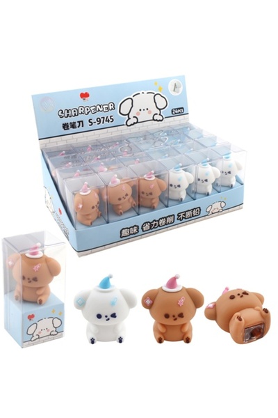 Puti Lulu Dog Figure Pencil Sharpener - 1 Piece