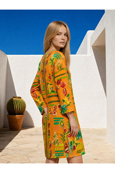 LAVIEER Rochie midi Citrina