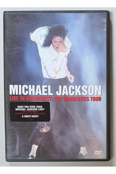 EPIC RECORDS Michael Jackson Live In Burcharest: The Dangerous Tour Dvd