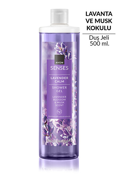 AVON Senses Lavender Calm Lavanta Kokulu Duş Jeli 500ml