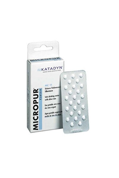KATADYN Ταμπλέτες Καθαρισμού Νερού Micropur MC 1T Classic (100τμχ)