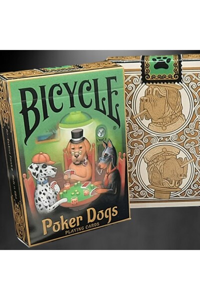 OyuncaklarÜlkesi Bicycle Poker Dogs V2 Premium Playing Cards Limited Edition ...