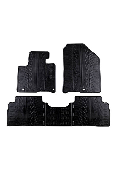 Gledring Πατάκια Αυτοκινήτου 0596 Kia Sorento 2015-2020 Αυτόματο Μαύρο 4 Τεμά...