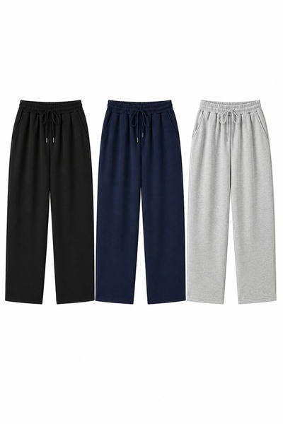 SURMARİ Set of 3/Pack Unisex Men'S/Women's Regular Fit/Comfortable Cut/Comfor...