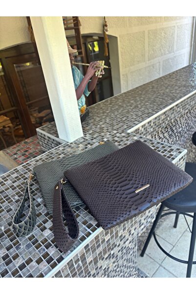 Sun collections Aura Mocha Tablet Çantası / Clutch