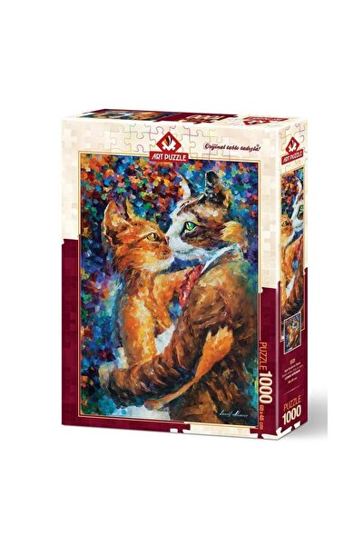 Heidi Art Puzzle Dance of the Cats in Love 1000 Piece Jigsaw Puzzle 4226