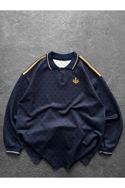 Lorinfo Unisex Taraftar Logolu Yakalı Sweatshirt