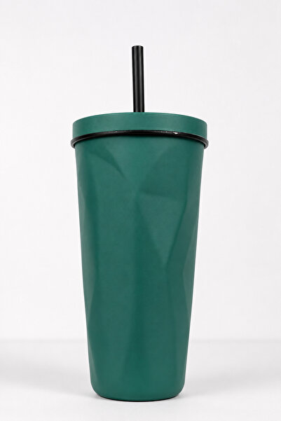 Generic Thermal Mug (Mug) Stainless Steel with Lid and Straw - Keeps Hot and ...