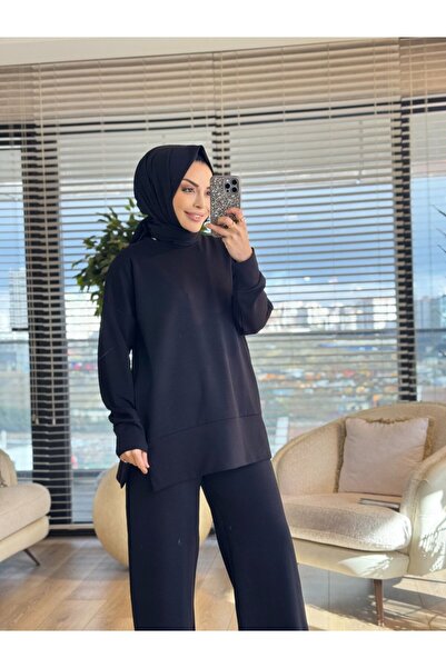 Yasemen 6149 Skirt-End Piece Set Black