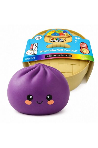 OEM Jucarie Dumpling Squishy Antistres, Fata Zimbitoare, relaxare si focus, r...