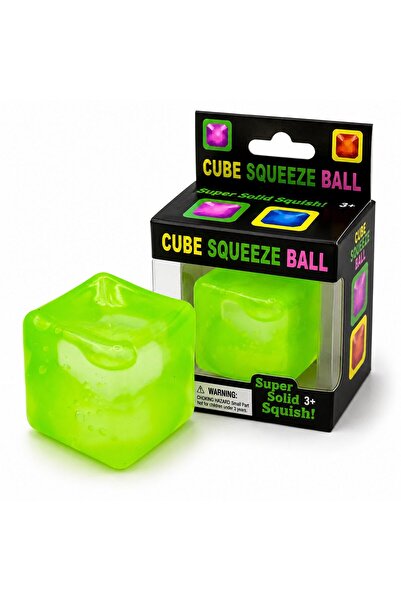 OEM Jucarie Cub Squishy Antistres, Cub de Gheata Transparent, relaxare si foc...