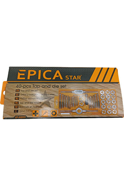 Epica Star EP-30599 Σετ Κολαούζανα και Φιλιέρες με Κλειδί Κολαούζανα, 40 τεμάχια