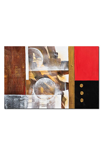 artnova Ръчно рисувана абстрактна картина за всекидневна, офис, Паралелни све...