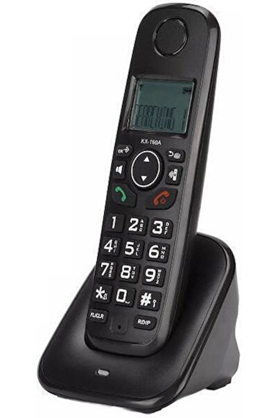 OEM KX-160A Ασύρματο Τηλέφωνο Μαύρο