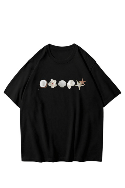Trendiz Woman's coconut cocktail t-shirt white
