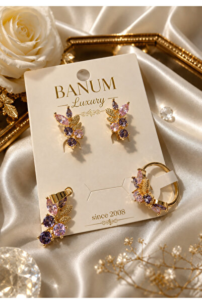 Banum Luxury Zarafetin En Renklı Ve Işıltılı Hali 3lü Set