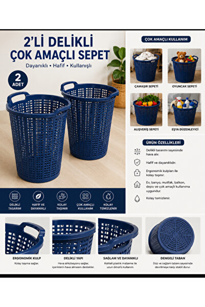 efe zuccaciye Çok amaçlı delikli sepet / plastik sepet