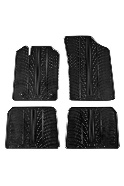 Gledring Πατάκια Αυτοκινήτου 0048 Renault Thalia / Clio II 1998-2005 Μαύρα 4 ...