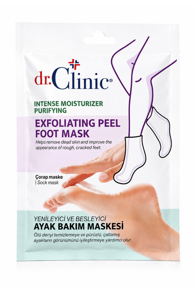 Genel Markalar Dr. Clinic Ayak Maskesi (çorap maske)