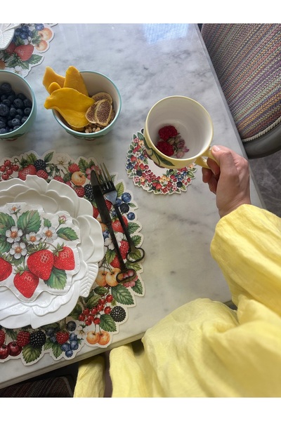 Mise En Place Berry Blossom 6’li Amerikan
