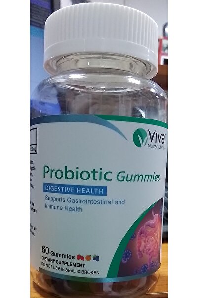 VİVA Probiotic Gummies 60 Gummies