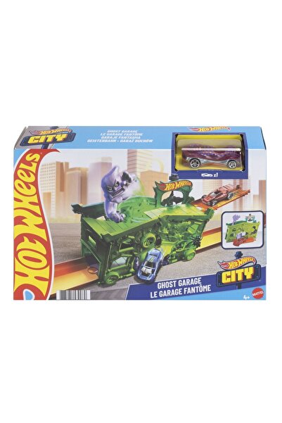 mattel Set de joacă Garajul Fantomelor Hot Wheels City
