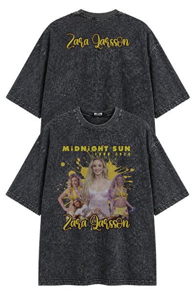 Fuddy Moda Unisex Oversize Za.Ra Larsson Midnight Sun Tour 2026 Back Printed ...