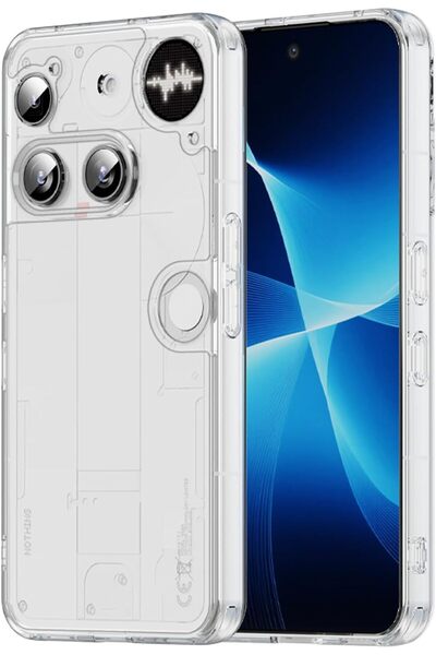 impeRiums Nothing Phone 3 ile Uyumlu Koruyucu Kılıf, Ultra İnce, PC + TPU Hib...