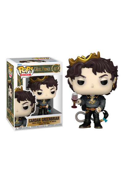 Funko Pop! Books: The Cruel Prince – Cardan Greenbriar Vinyl Figure #49