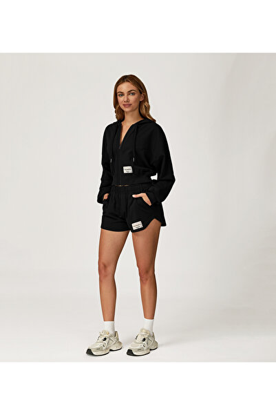KAWN High Waist Loose Fit Shorts