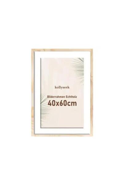 OEM Wooden photo frame, 40x60cm, with acrylic window