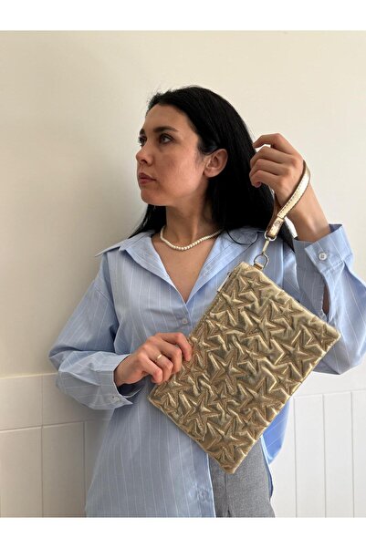 lalettobags Дамска чанта клъч със звезда