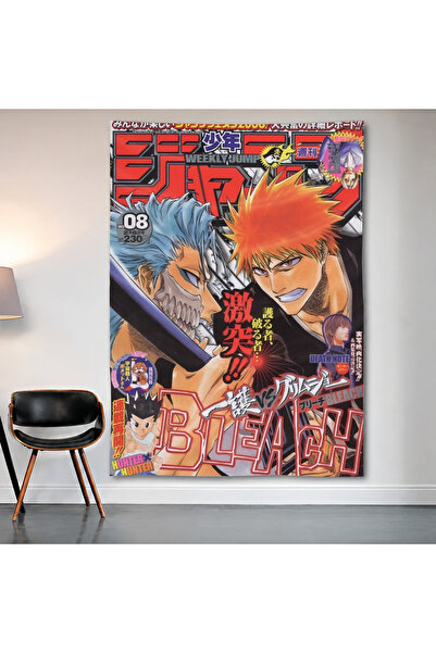 Geek Cultcha Bleach Manga Cover Duvar Örtüsü Duvar Halısı Birinci Kalite Sate...