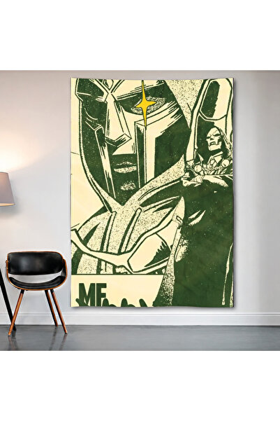 Geek Cultcha The Mandalorian Wall Covering Wall Tapestry First Quality Satin ...