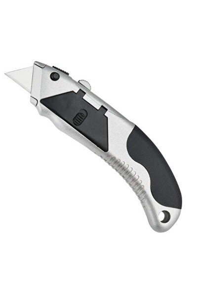 Generic Professional Zinc-Alloy Auto-Load Utility Knife – Retractable Box Cut...