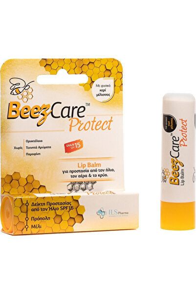 ILS Pharma |   BeezCare Προστατευτικό Βάλσαμο Χειλιών με SPF15 |   5,1 γρ.