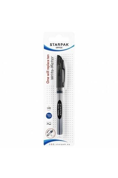 Starpak Pixuri, Writo Meter, inchidere, negru-argintiu, 0.7mm